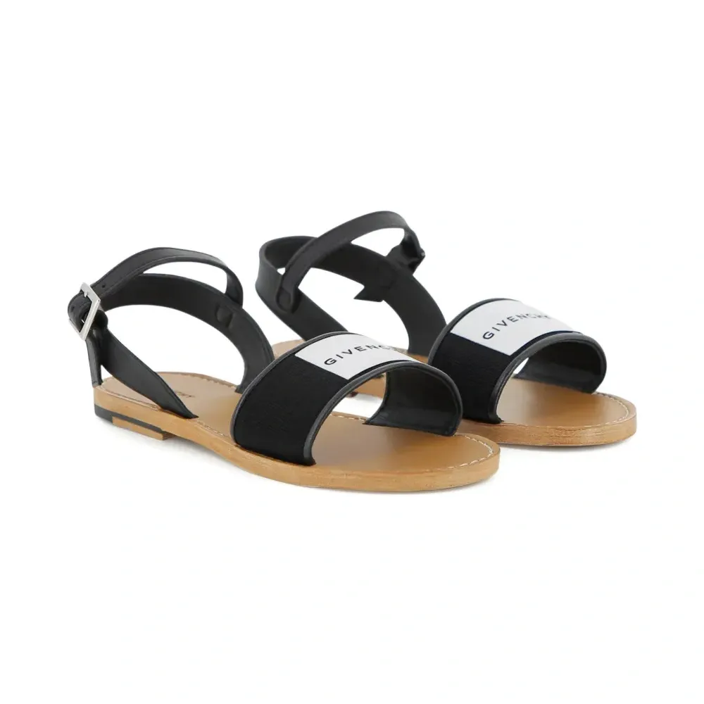 Босоножки с логотипом Босоножки с логотипом