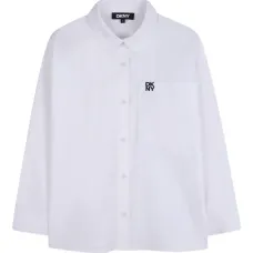 Рубашка с длинными рукавами и карманами