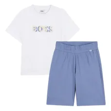 Комплект из футболки и шортов с логотипом
