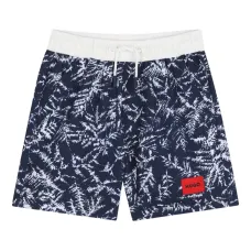 Плавки-шорты с цветочным принтом