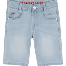 Джинсовые шорты с карманами