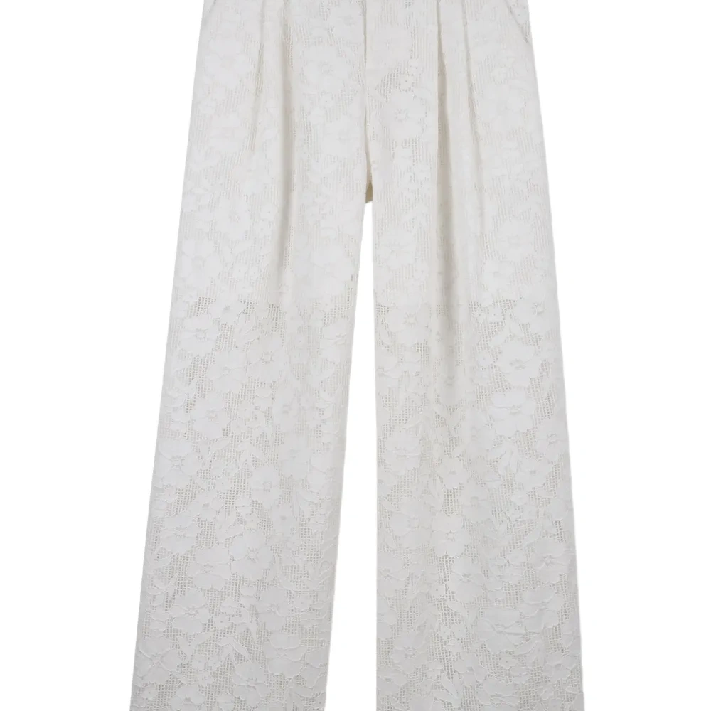 Брюки с цветочным узором