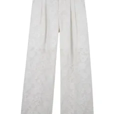 Брюки с цветочным узором