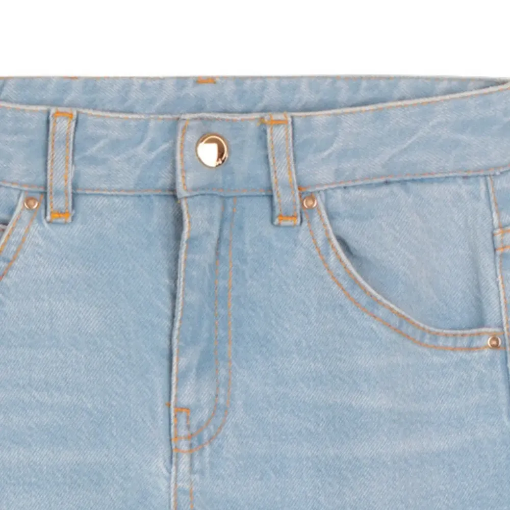 Брюки из денима Брюки из денима