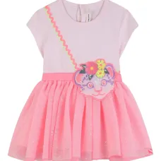 Платье с короткими рукавами