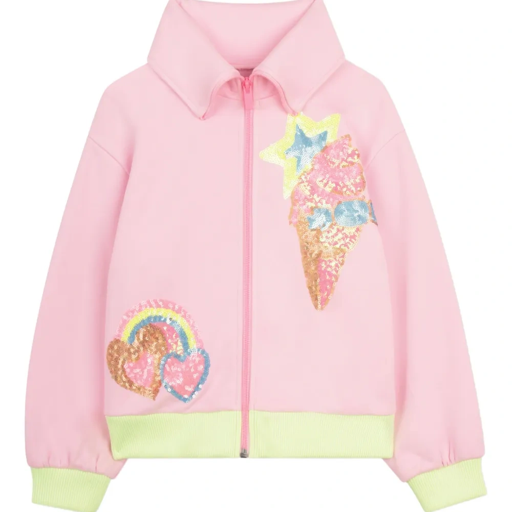 Толстовка с пайетками