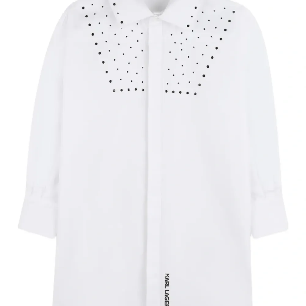 Декорированное платье-рубашка Декорированное платье-рубашка