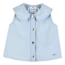 Топ с вышивкой