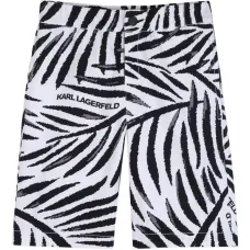 Шорты-бермуды с принтом