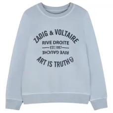 Толстовка с круглым вырезом