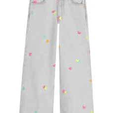 Джинсы с узором Джинсы с узором