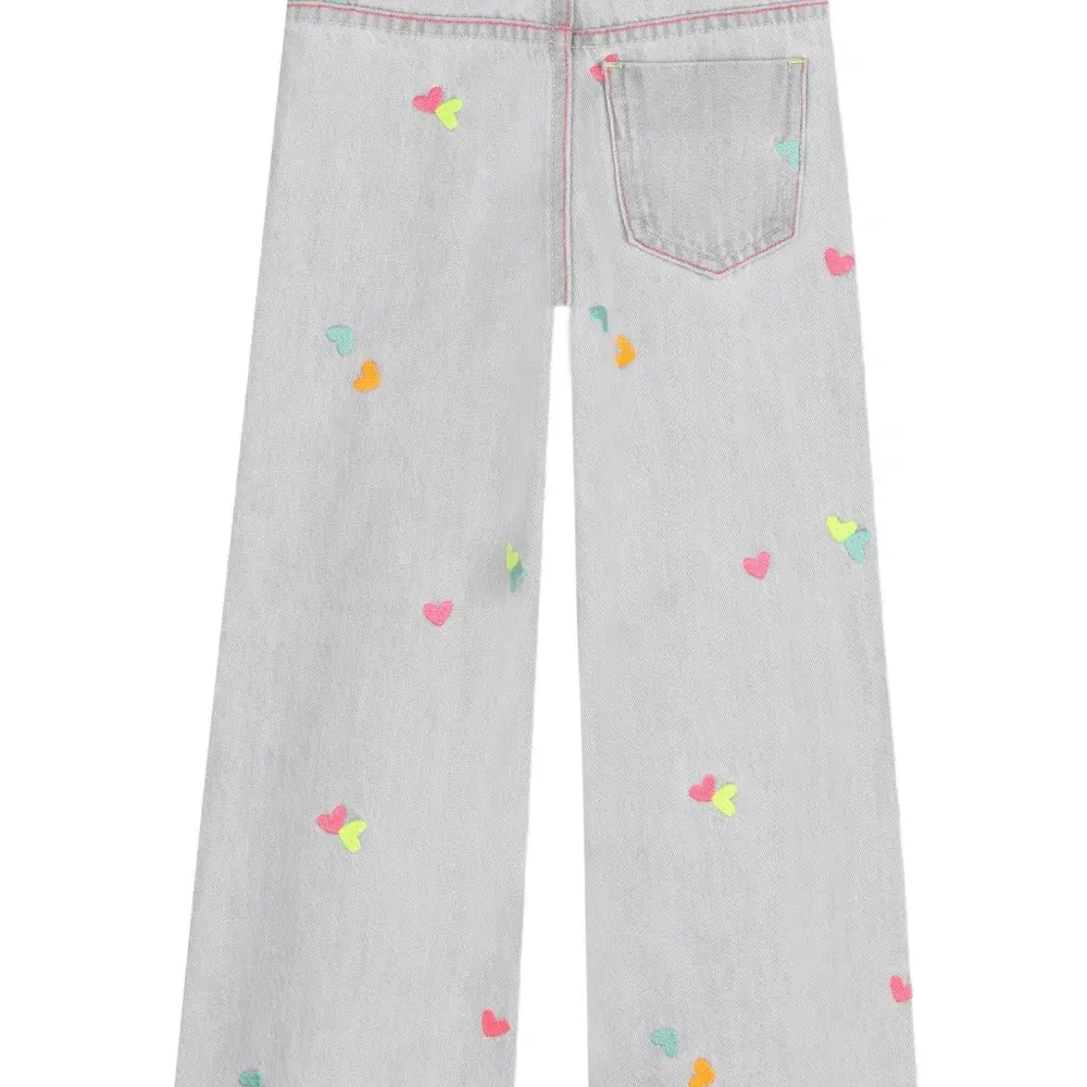 Джинсы с узором