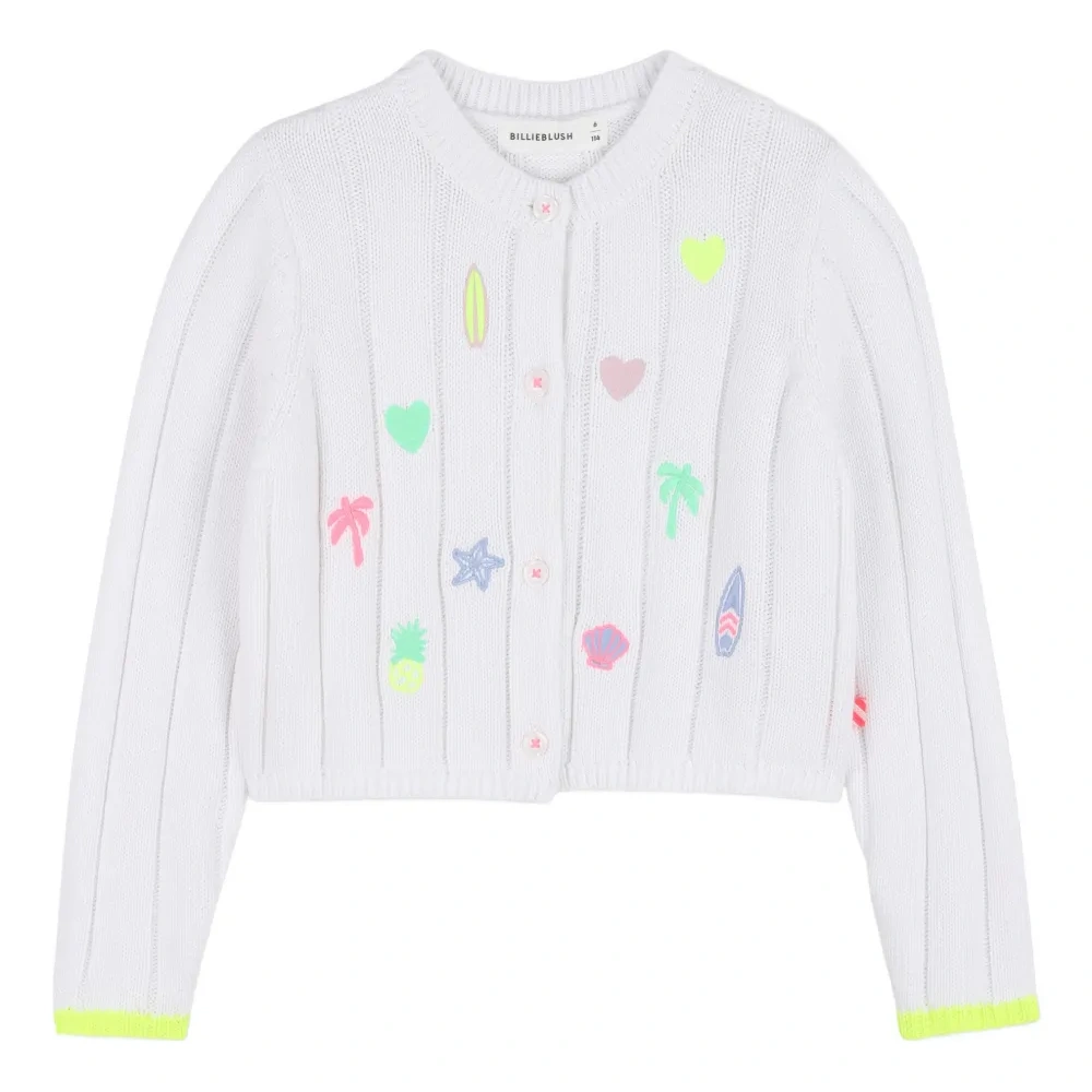 Кардиган с вышивкой