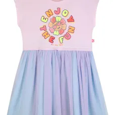 Платье с короткими рукавами и графичным принтом