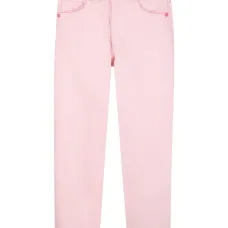 Брюки с карманом, украшенным пайетками