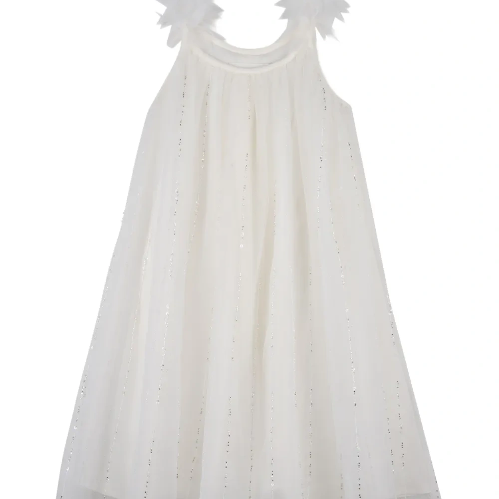 Платье с цветочным декором