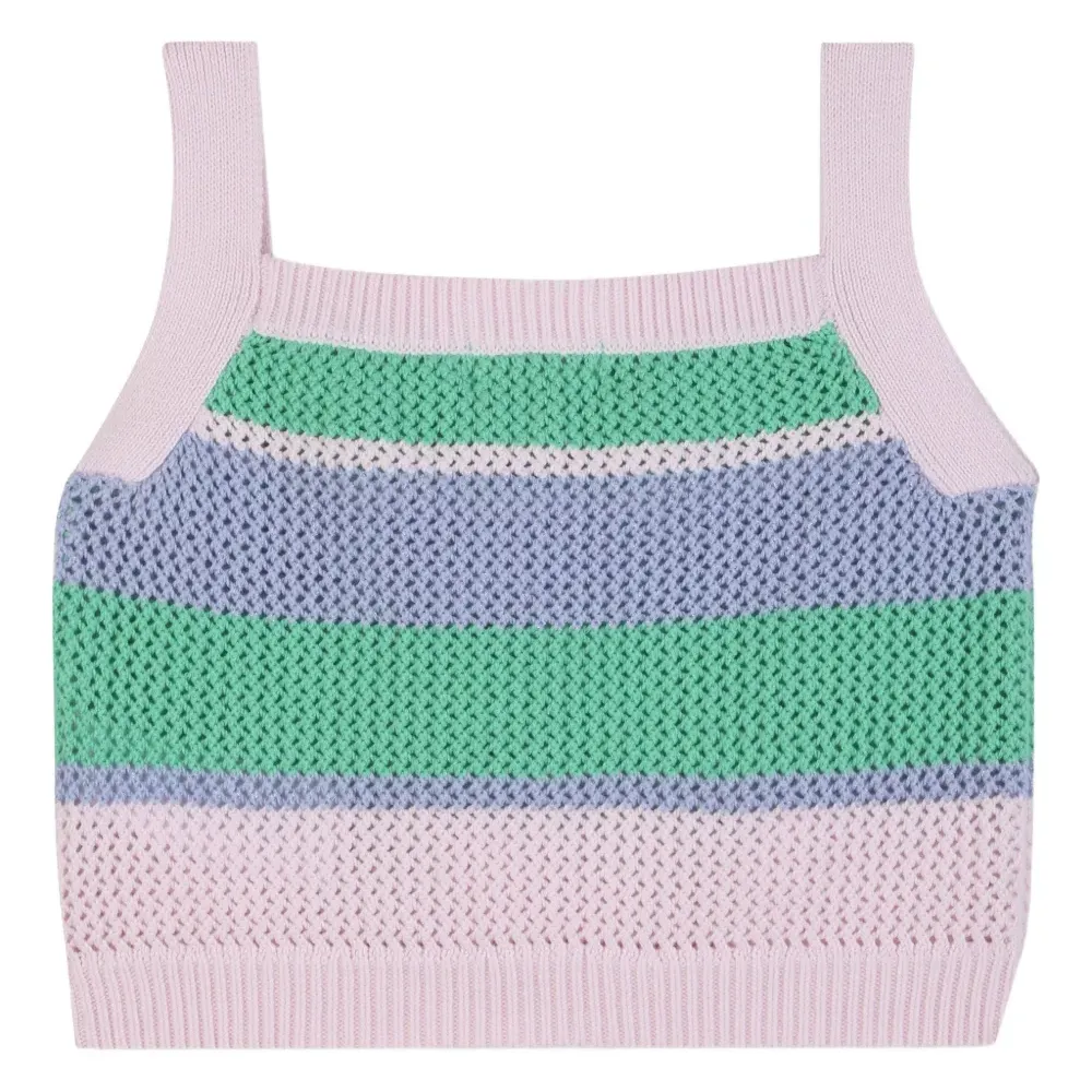 Топ в полоску