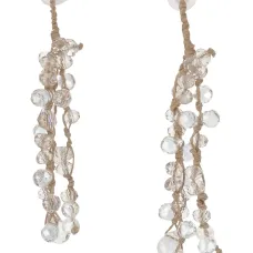 Серьги с бусинами