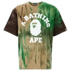 Футболка с круглым вырезом и эффектом тай-дай