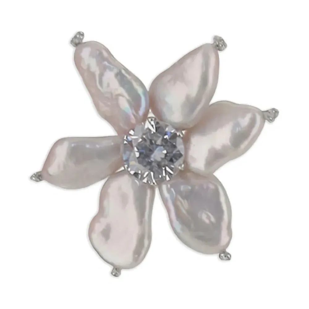 Серьги с цветочным мотивом