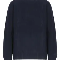 Рифленый свитер с рукавами-реглан