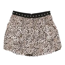 Мини-юбка с леопардовым принтом