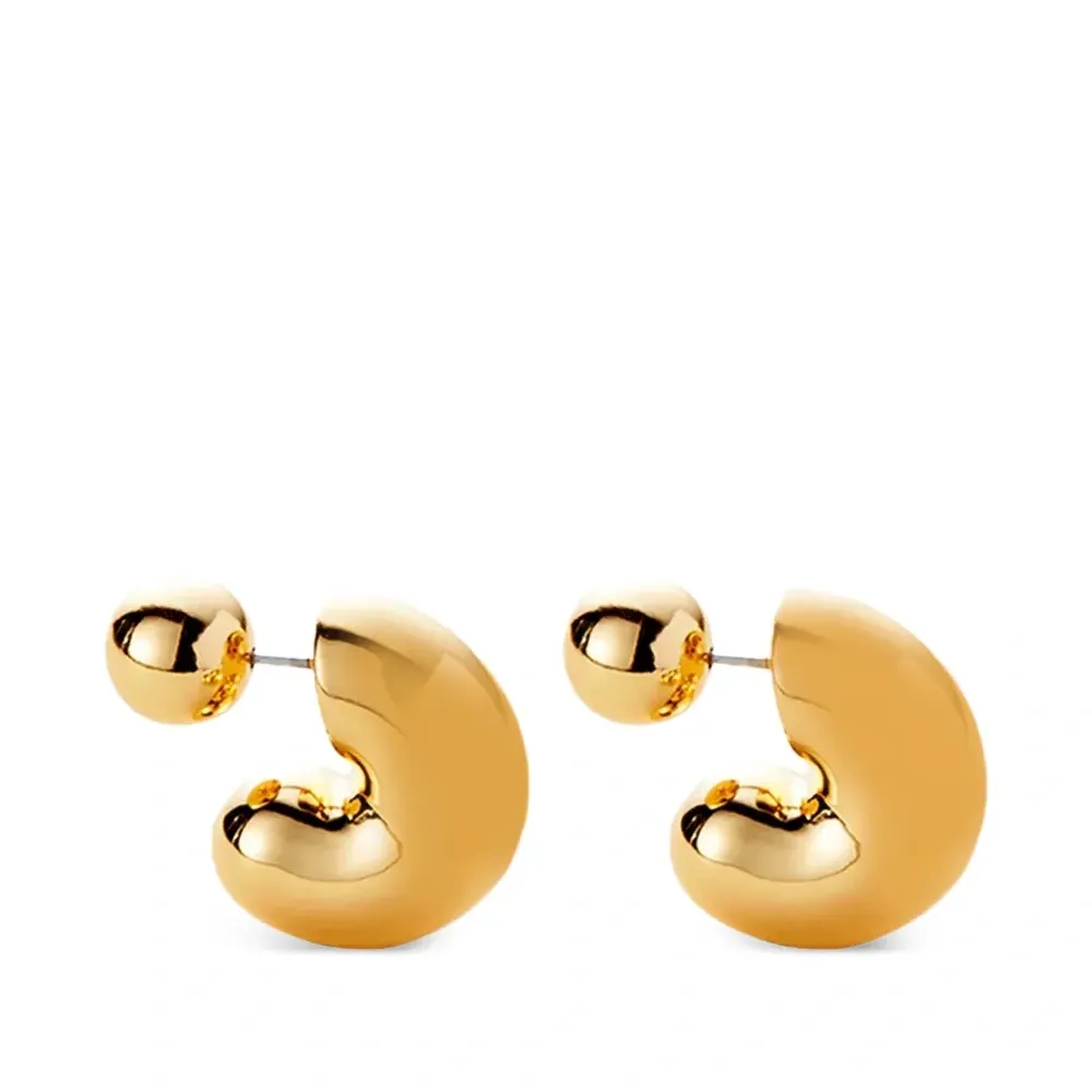 Серьги-кольца Tome среднего размера