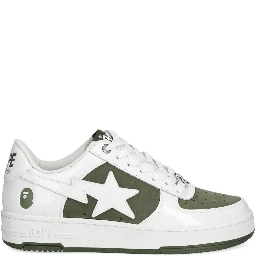Кроссовки BAPE STA #6 с панельным дизайном Кроссовки BAPE STA #6 с панельным дизайном