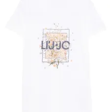 Футболка с цветочным принтом