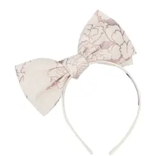 Повязка на голову с жаккардовым узором