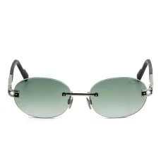 Солнцезащитные очки в овальной оправе