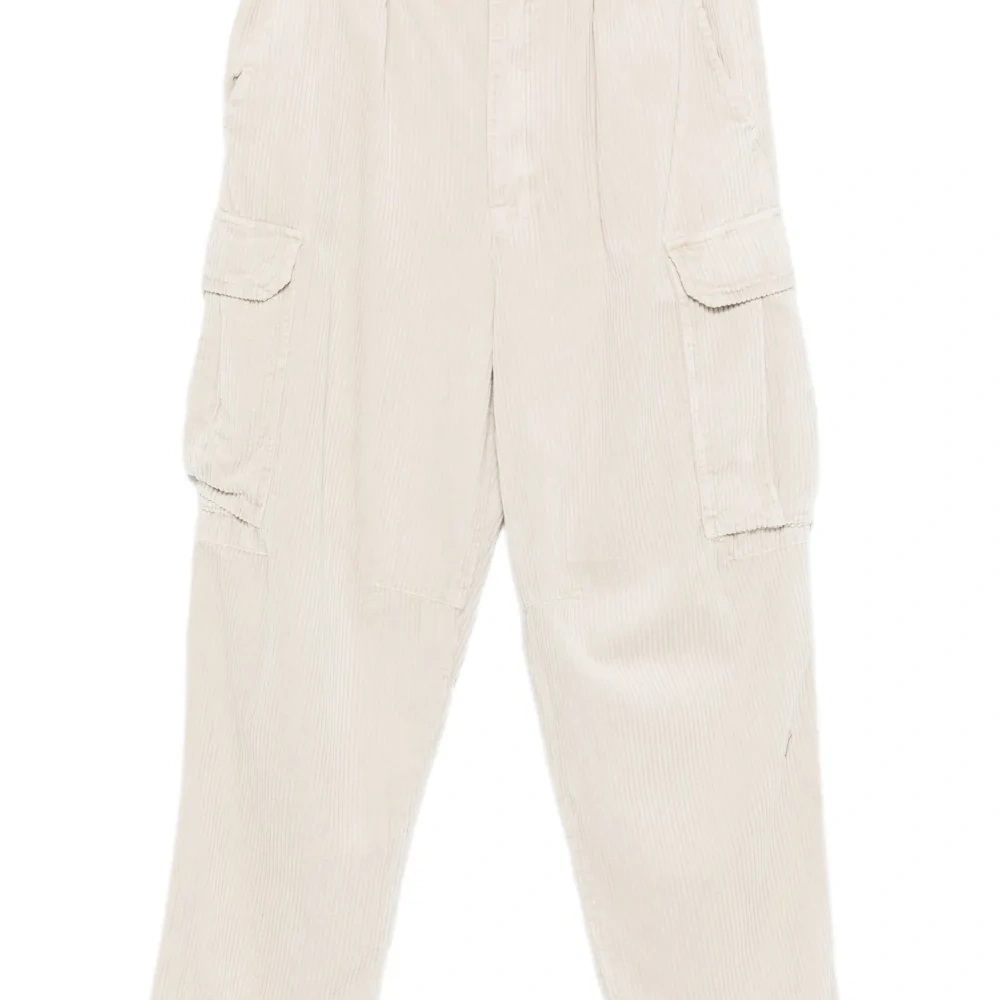 Вельветовые брюки-карго