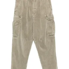 Вельветовые брюки-карго