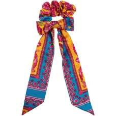 Резинка для волос с принтом в виде ленты Резинка для волос с принтом в виде ленты