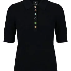 Поло на пуговицах