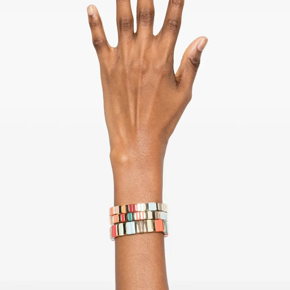 Браслеты с латунной плиткой