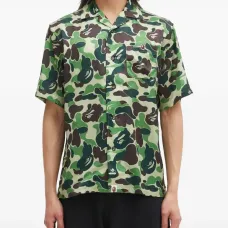 Рубашка с камуфляжными карманами