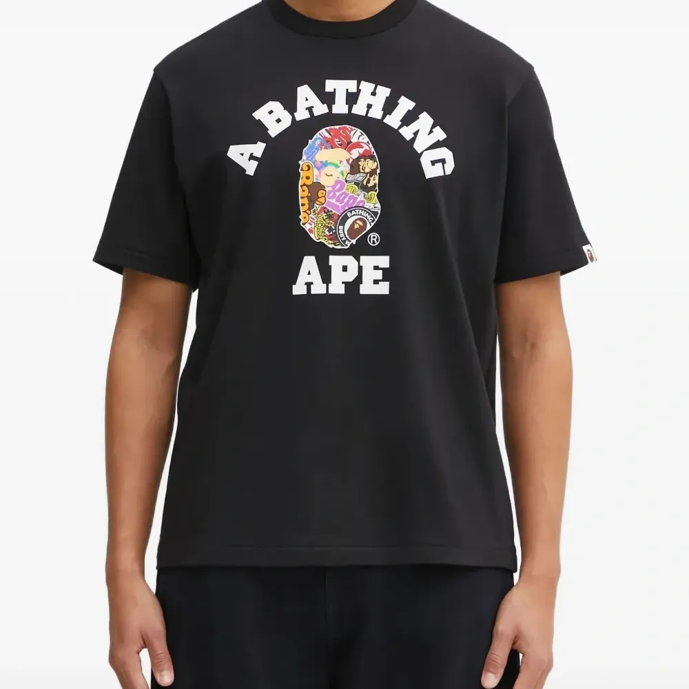 Футболка с принтом логотипа