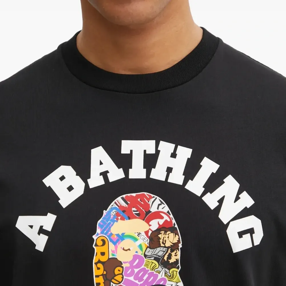 Футболка с принтом логотипа