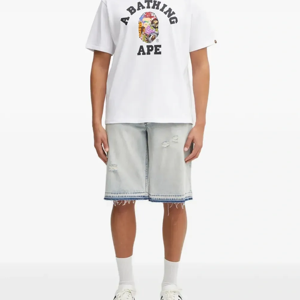 Футболка с принтом Multi Logo College