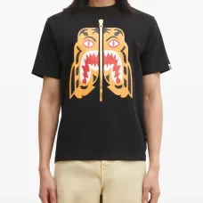 Футболка с принтом "Тигр в цветах"