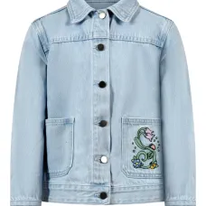 Жакет с цветочным декором Жакет с цветочным декором