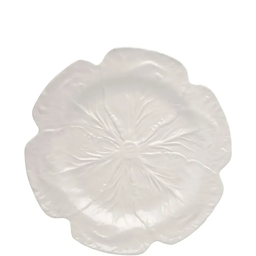 Тарелка с тиснением в виде капусты (на два человека)