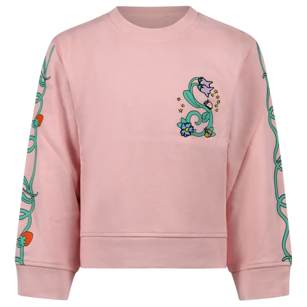 Свитшот с цветочным принтом