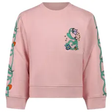 Свитшот с цветочным принтом