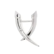 Мини-серьга Crossover