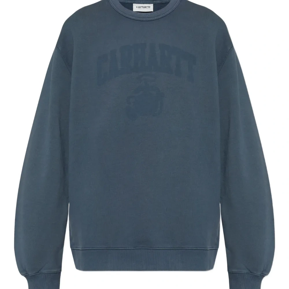 Графичный свитер с длинными рукавами