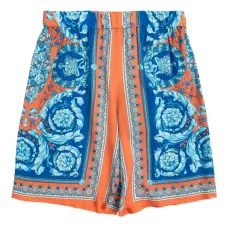 Шорты с цветочным принтом