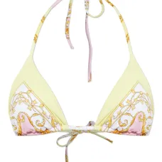 Бикини-топ с завязками и принтом Бикини-топ с завязками и принтом