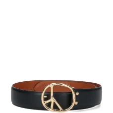 Пояс с пряжкой в виде знака мира Пояс с пряжкой в виде знака мира